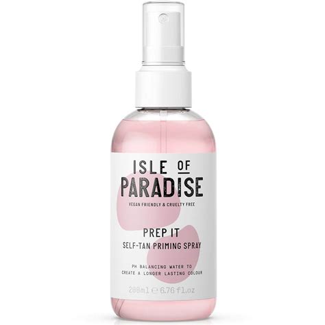 isle of paradise tan primer.